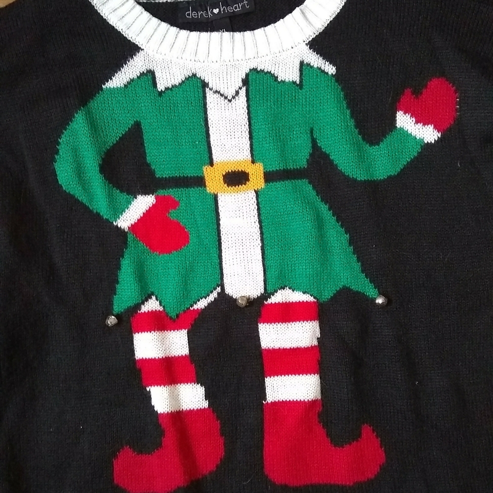 Elf Christmas Sweater - Picture 3 of 3
